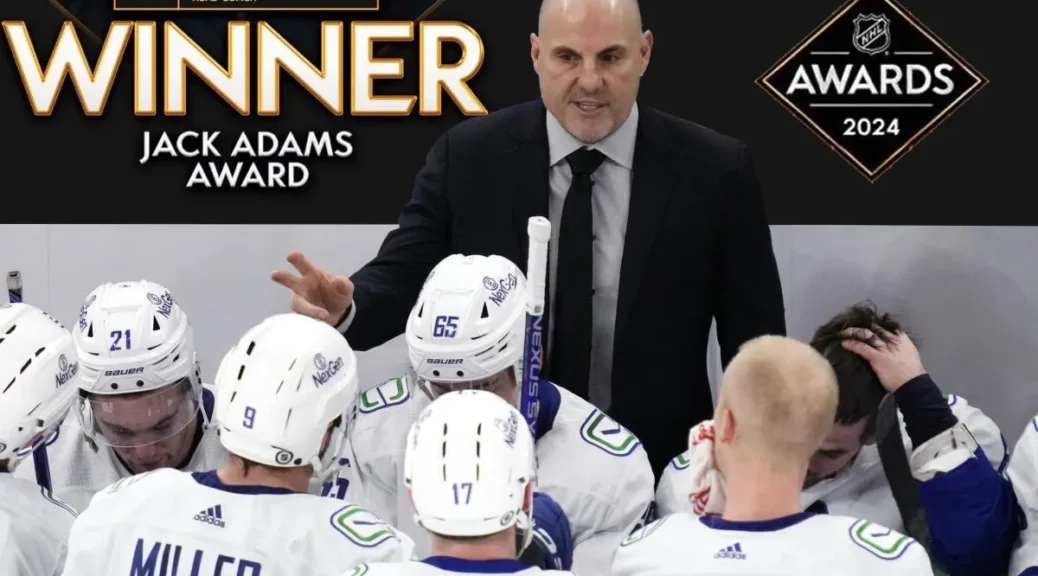 Rick Tocchet Wins Jack Adams Award: A Testament to Transformation and Teamwork